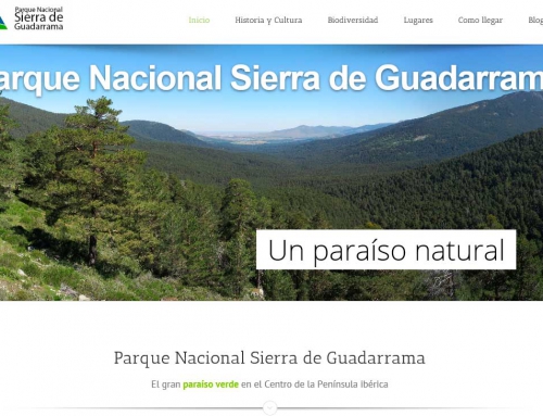 Inauguramos el portal web Parque Sierra de Guadarrama